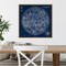 Celestial Blueprint by Sue Schlabach Canvas Wall Art Print Framed